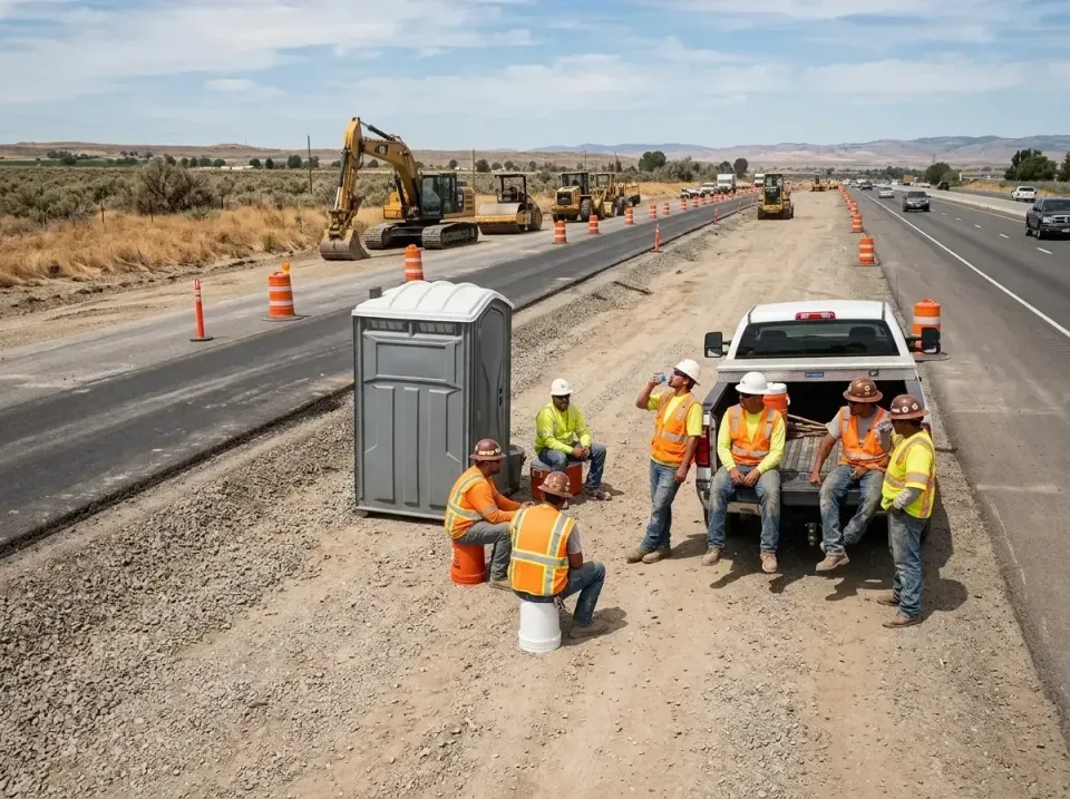 highway-road-construction-crew-007 — frequently asked questions, Porta Potty and Restroom Rentals in Swartz, LA